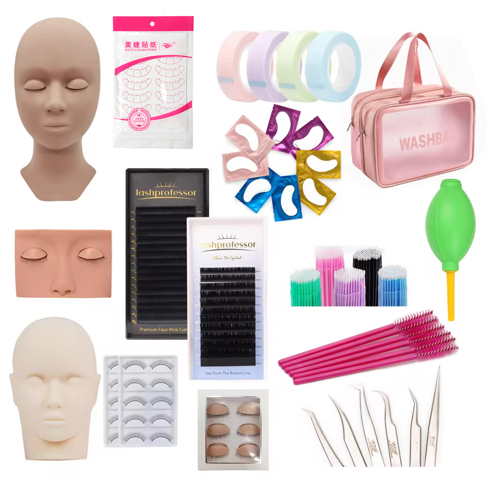Eyelash Extension Set Mannequi - Eyelash Extension Uv Glue のレビューと価格