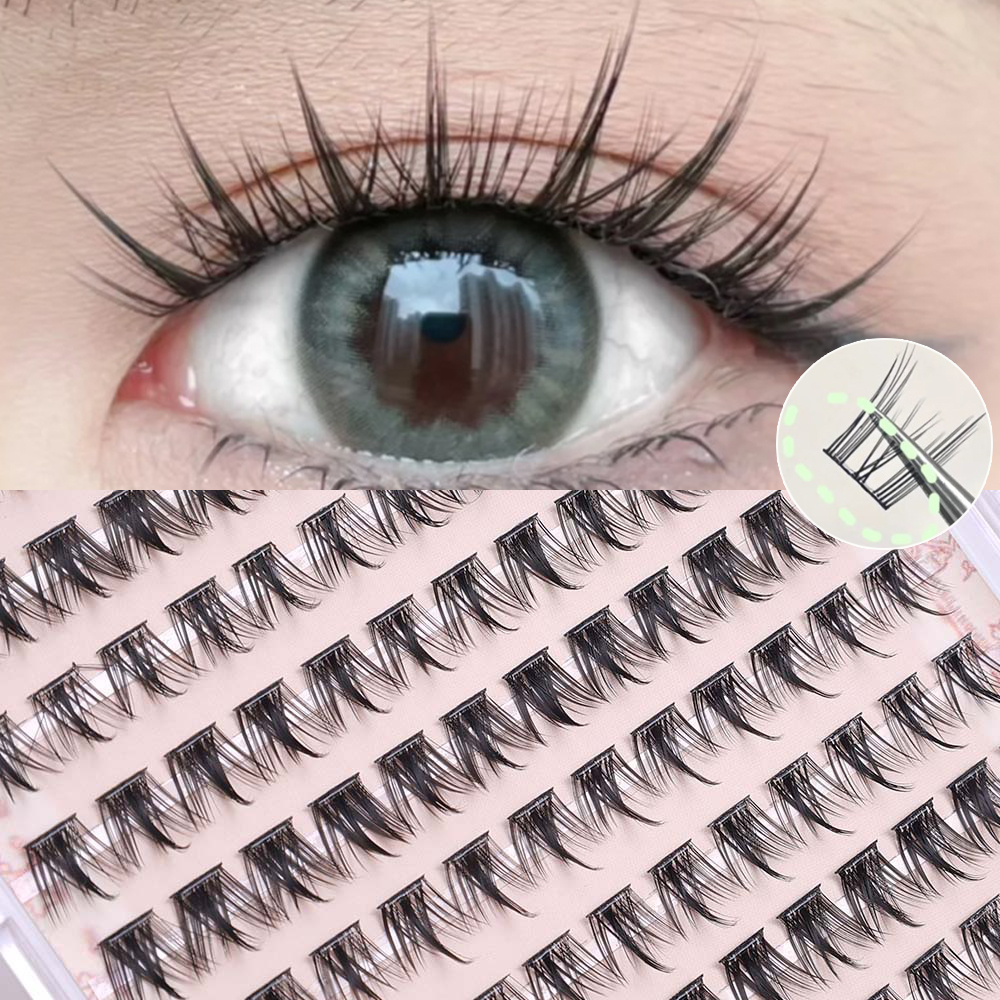 10Rows Self Adhesive Eyelashes - Eyelash Extension No 10 のレビューと価格