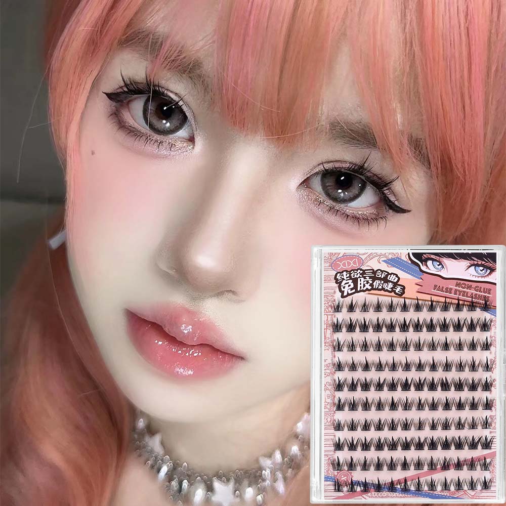 10Rows Self Adhesive Eyelashes - Eyelash Extension No 10 のレビューと価格