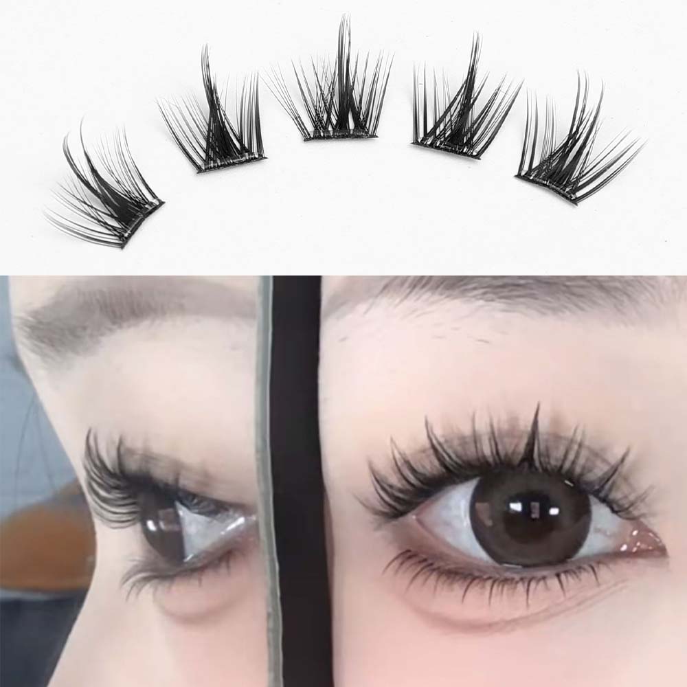 10Rows Self Adhesive Eyelashes - Eyelash Extension No 10 のレビューと価格