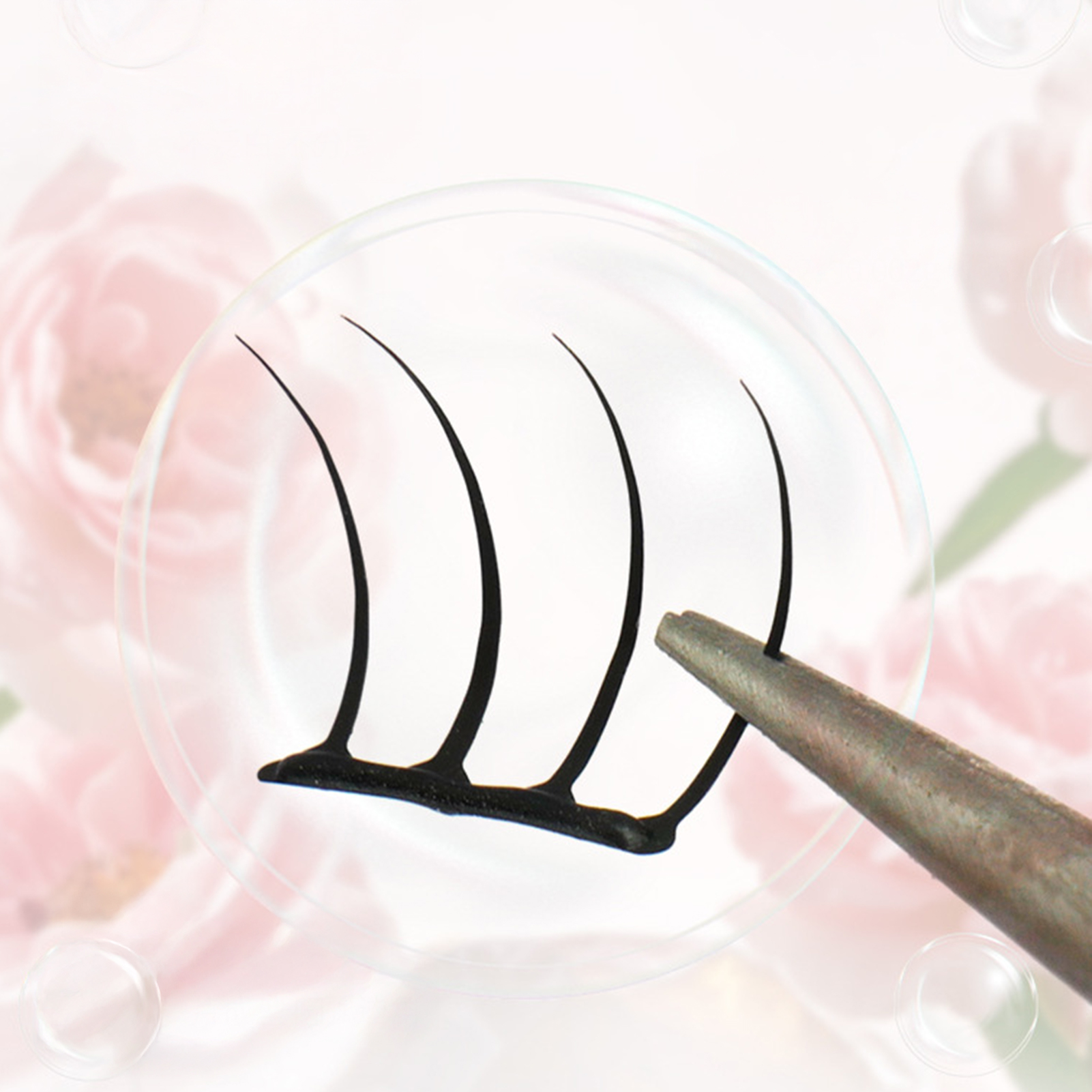 10 Rows False Eyelashes No Glu - Eyelash Extension No 10 のレビューと価格