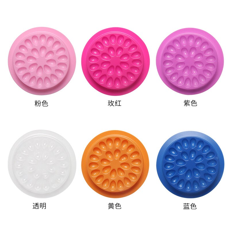 100pcs Eyelash Glue Holder Eye - Eyelash Extension Uv Glue のレビューと価格