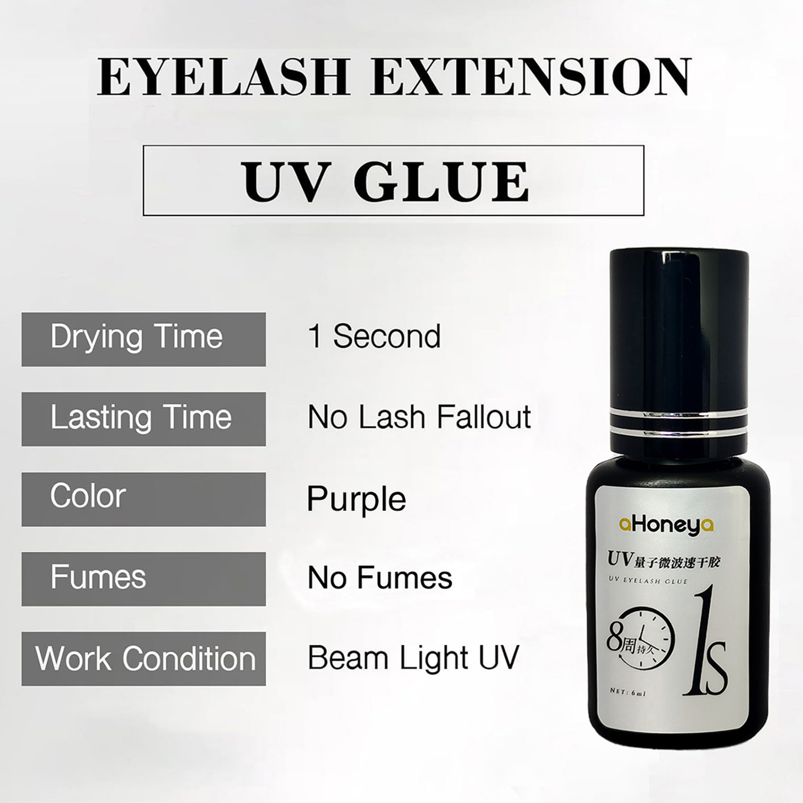 Salon UV Eyelash Grafting Glue - Eyelash Extension Uv Glue のレビューと価格