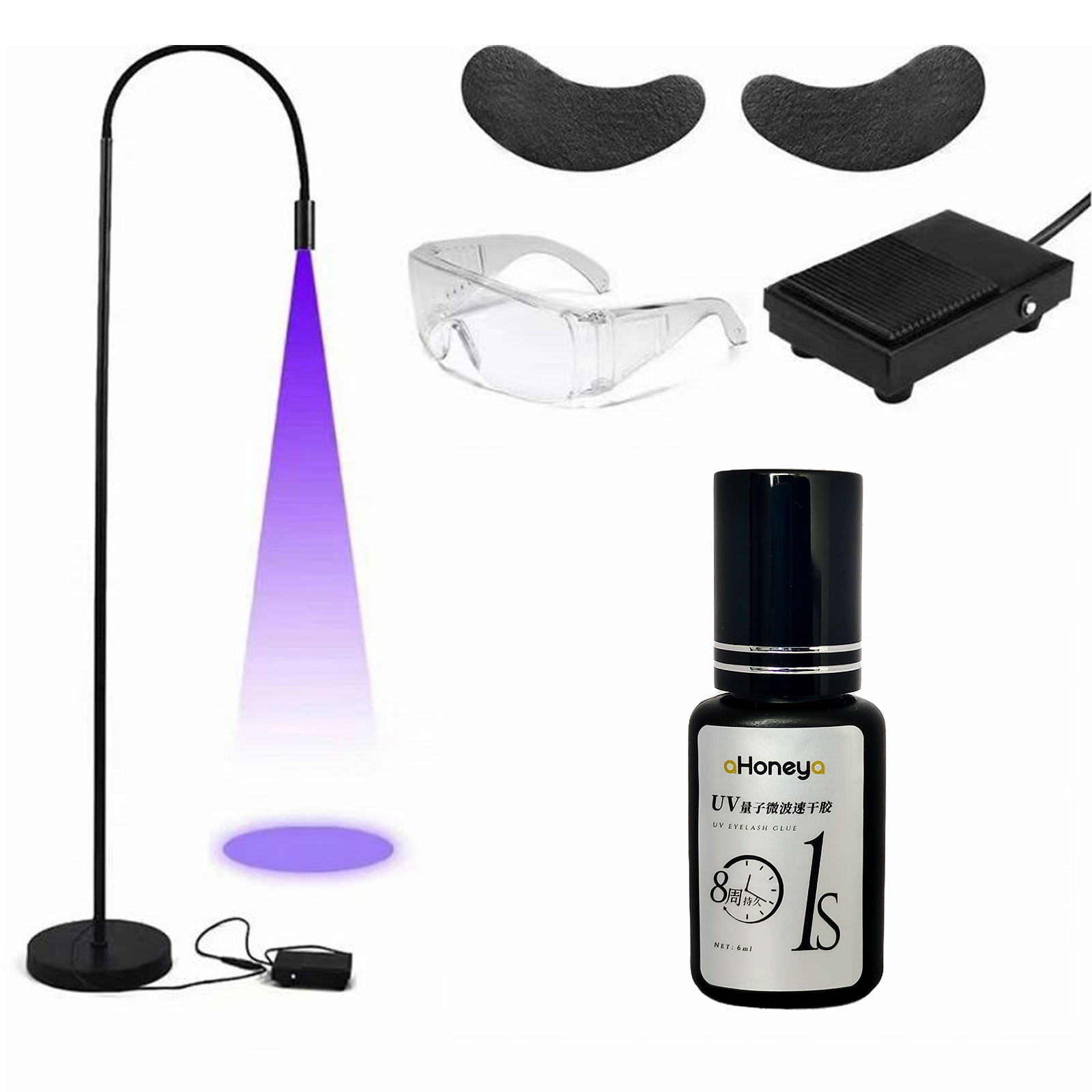 Salon UV Eyelash Grafting Glue - Eyelash Extension Uv Glue のレビューと価格