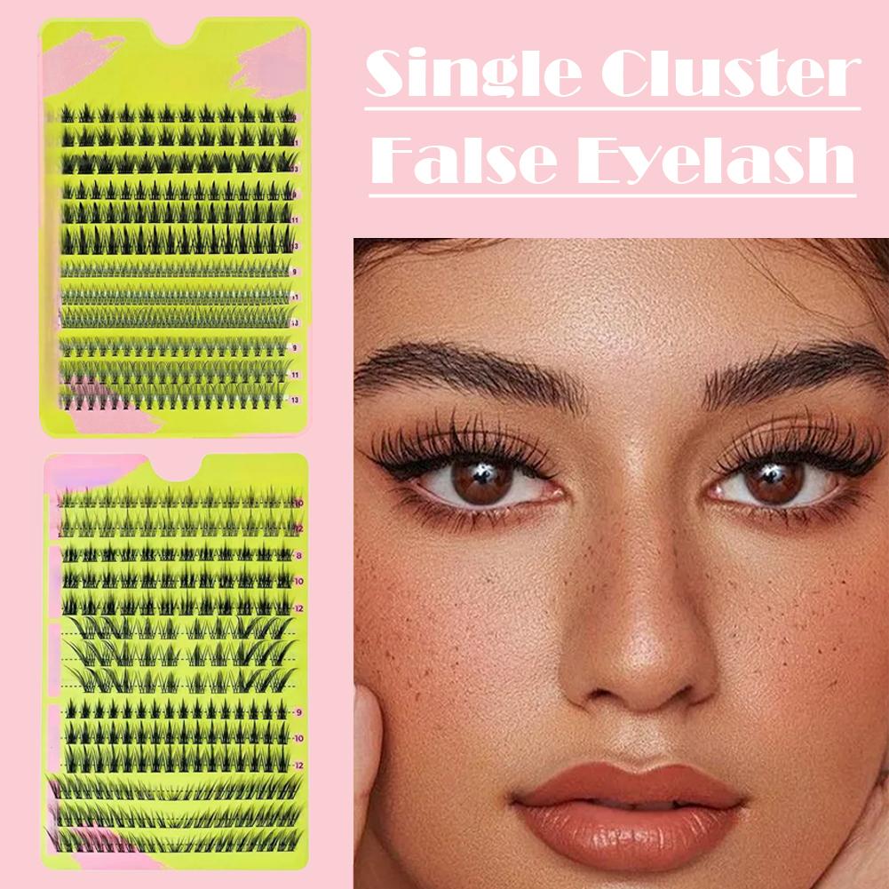 Natural Cluster False Eyelashe - Eyelash Extension Volume Cat Eye のレビューと価格