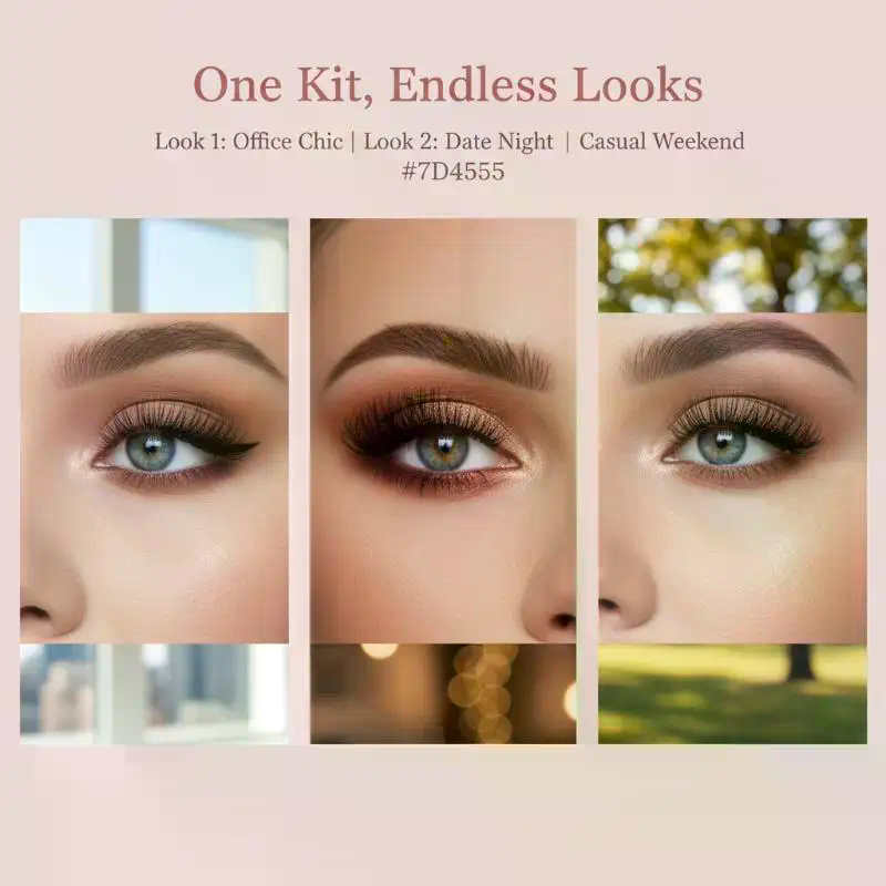 8 25mm Cluster Lashes Kit 260  - Eyelash Extension Volume のレビューと価格