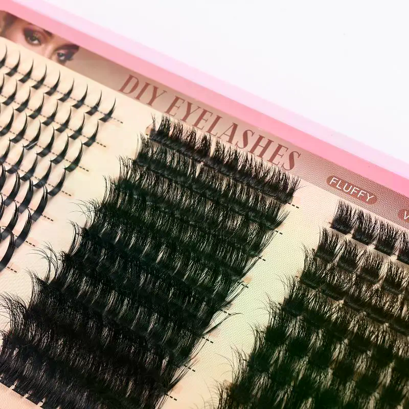 8 25mm Cluster Lashes Kit 260  - Eyelash Extension Volume のレビューと価格