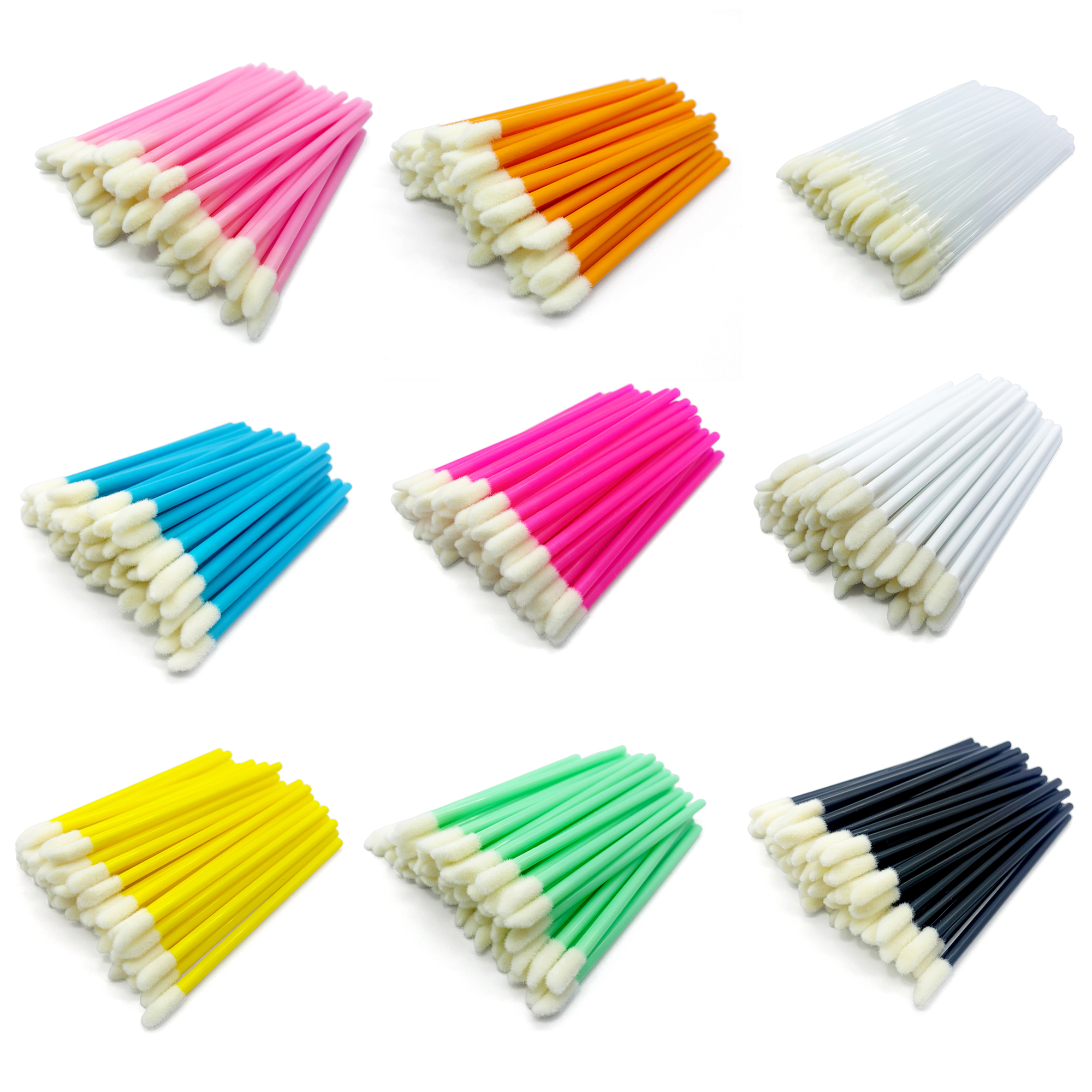 50 Pcs Disposable Lip Brush Ey - Eyelash Extension Eyeliner のレビューと価格