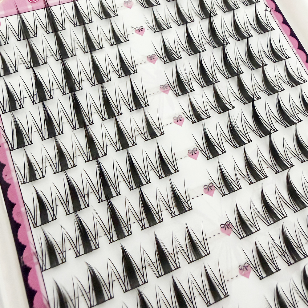 DIY Self-Adhesive Cluster Lash - Eyelash Extension Anime のレビューと価格