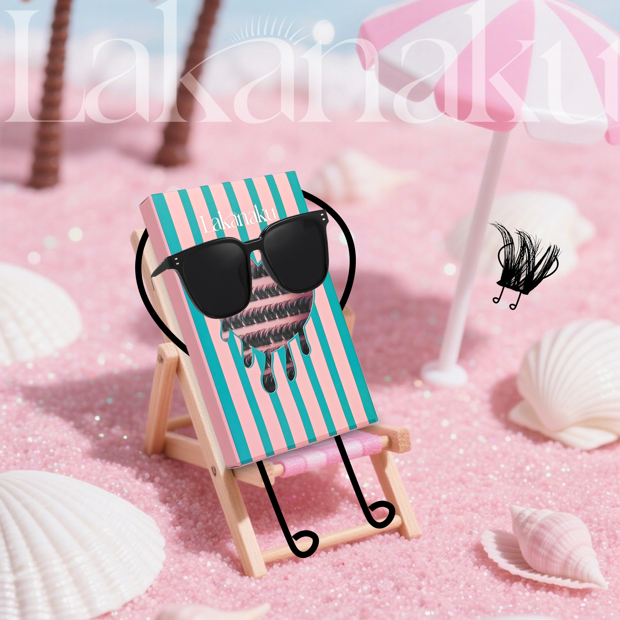 LAKANAKU Natural Cluster Eyela - Eyelash Extension Anime のレビューと価格