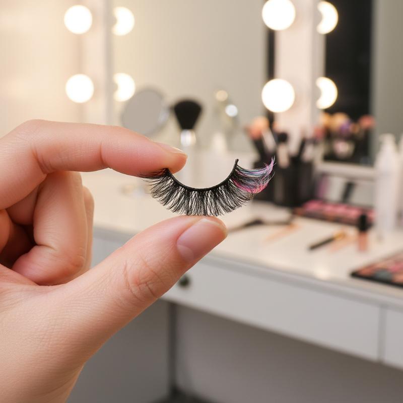 7 Pairs Colorful False Eyelash - Eyelash Extension Volume のレビューと価格