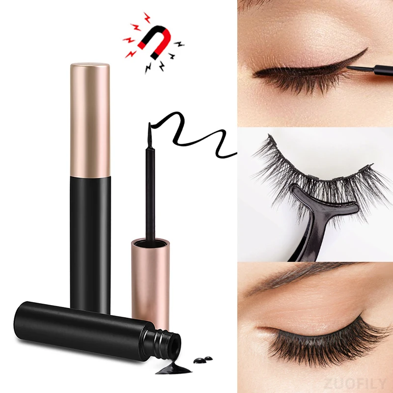 1/2Pcs Black Magnetic Eyeliner - Eyelash Extension Eyeliner のレビューと価格