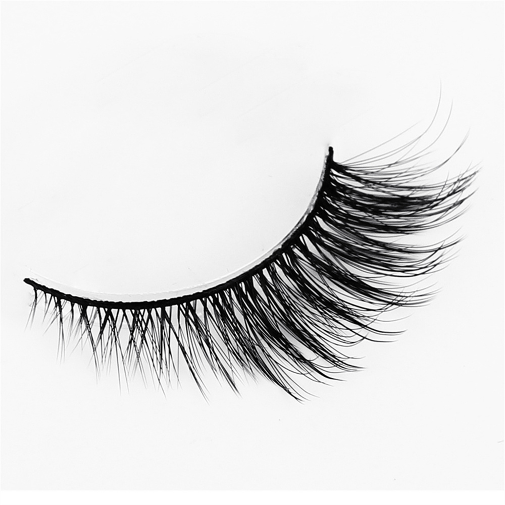 5 Pairs Natural Faux Mink Fals - Eyelash Extension Volume Cat Eye のレビューと価格